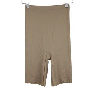 Wacoal Shapewear High Waist Thigh Slimmer Shorts Size L US 7 / EUR 40 Beige Nude
